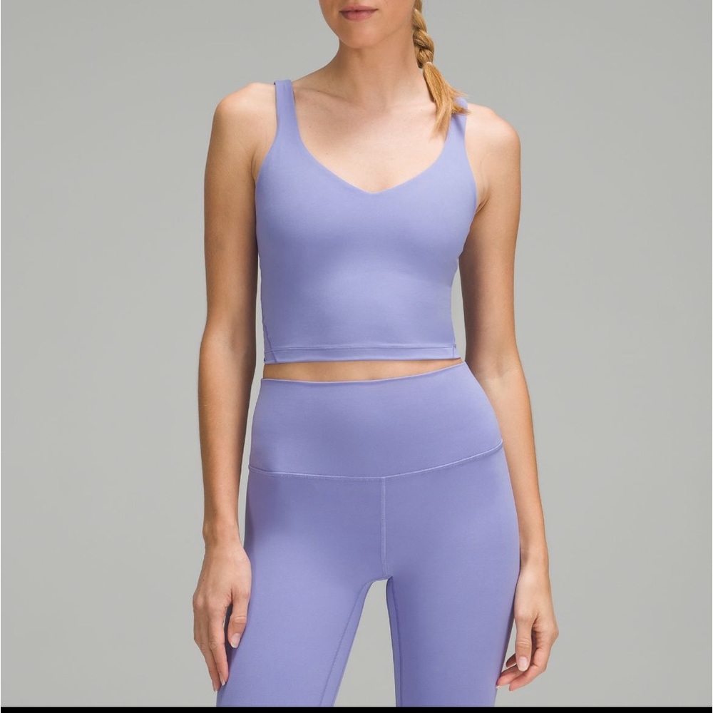 Lululemon Align Cropped Tank size 6 *purple*